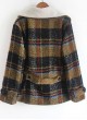 Vintage-Inspired Tartan Coat